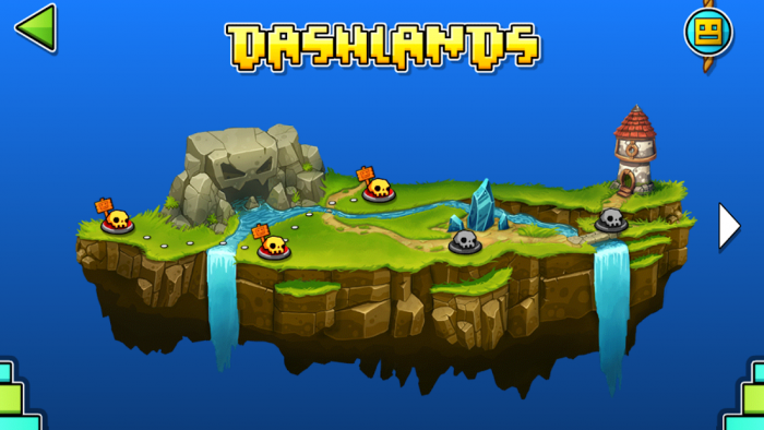 Geometry Dash World скриншот