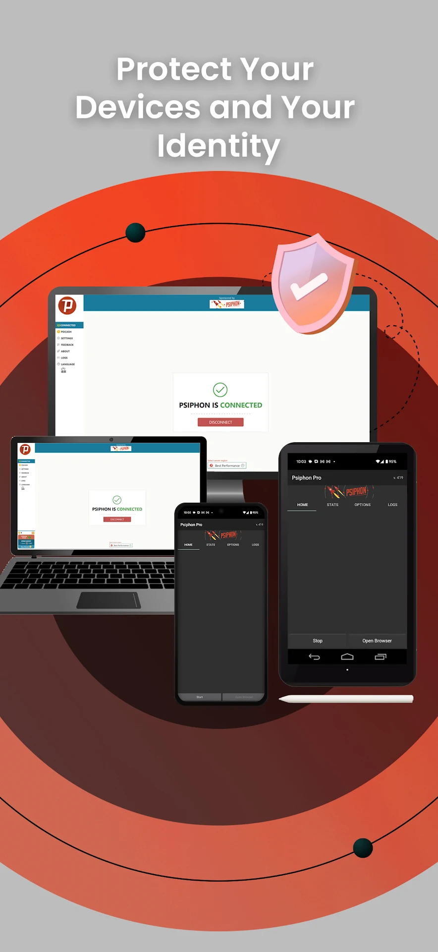 Psiphon Pro скриншот